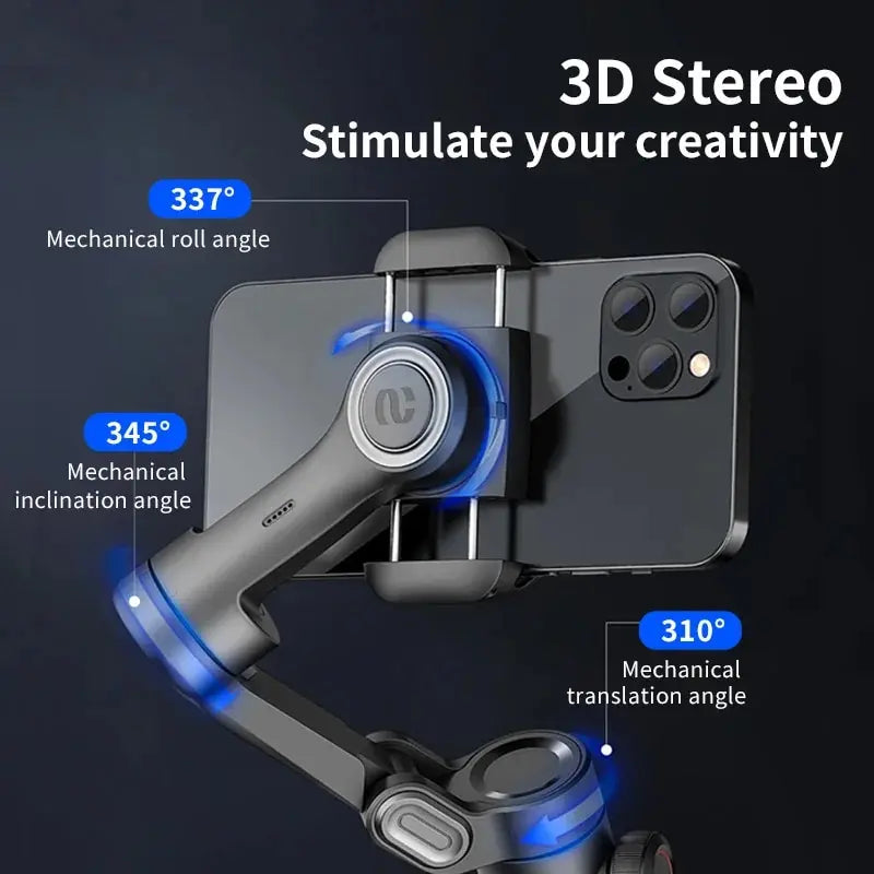 Axis Handheld Gimbal Stabilizer for Smartphone