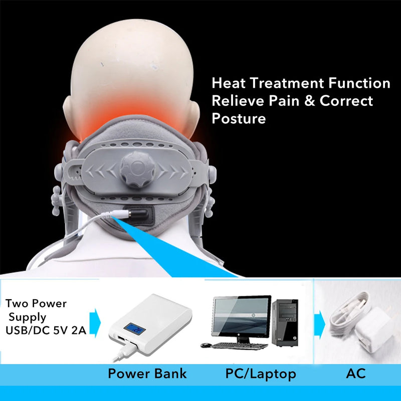 Inflatable Cervical Collar Traction Device