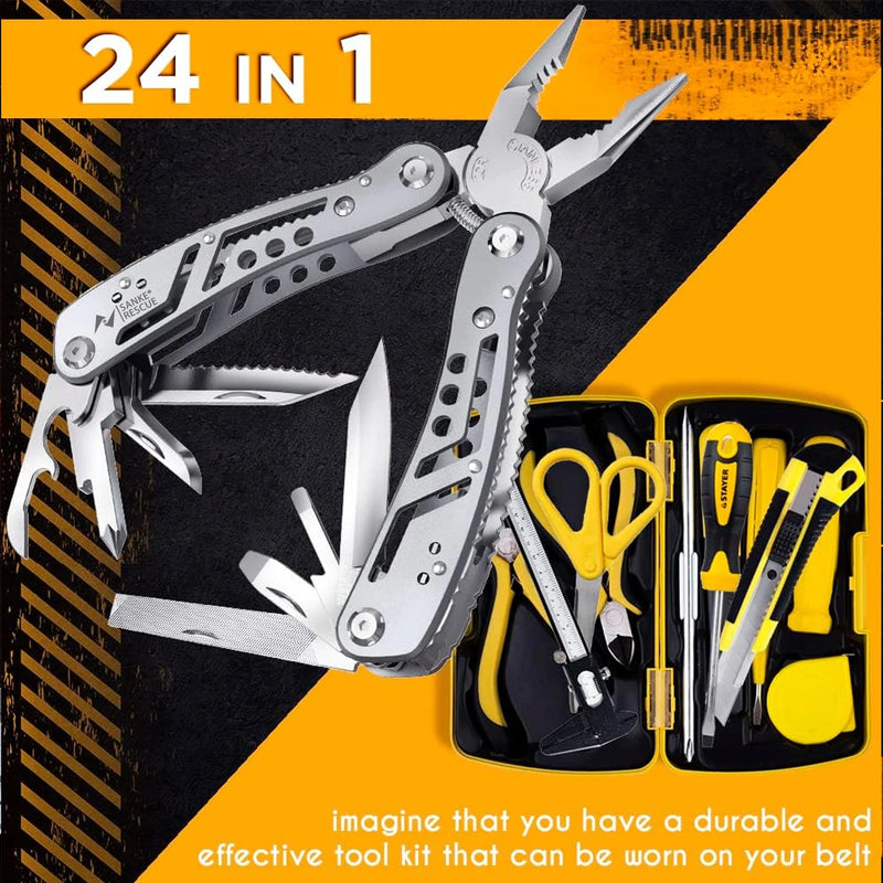 Portable Pocket Multitool: 420 Stainless Steel