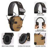 Walker's Razor Slim Electronic Earmuffs - Adjustable Hearing Protection for Shooting & Hunting