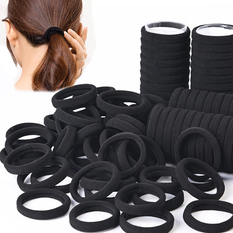 Black Elastic Hair Band for Women