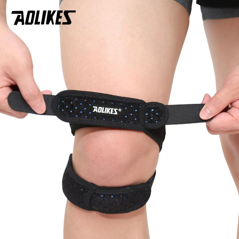 Adjustable Patella Knee Band with Dual Compression Pads