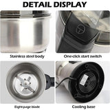 Power Electric Coffee Grinder - Multifunctional Kitchen Grinder for Cereal, Nuts, Beans, and Spices