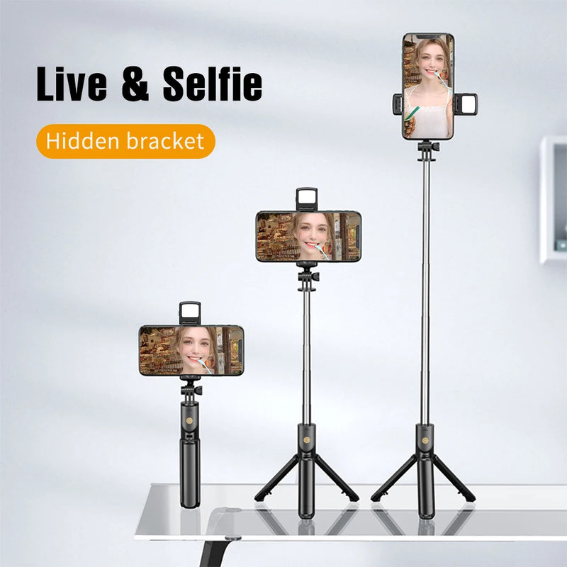 Wireless Selfie Stick Tripod Stand