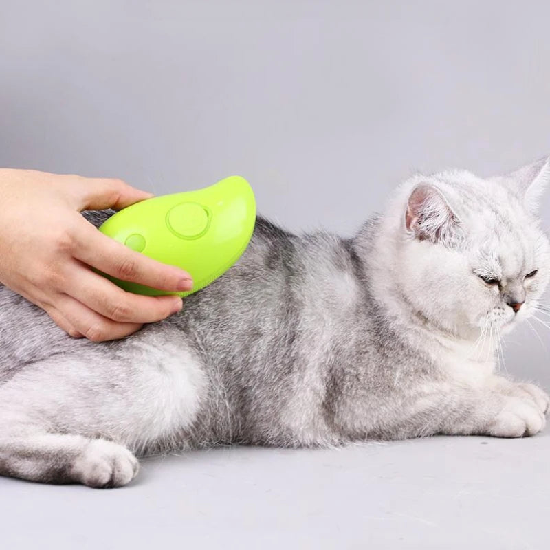 Cat Steam Brush Electric Spray Water Spray