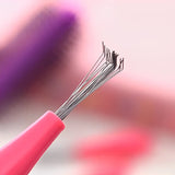 Hair Brush Cleaner Plastic Handle Cleaning Brushes