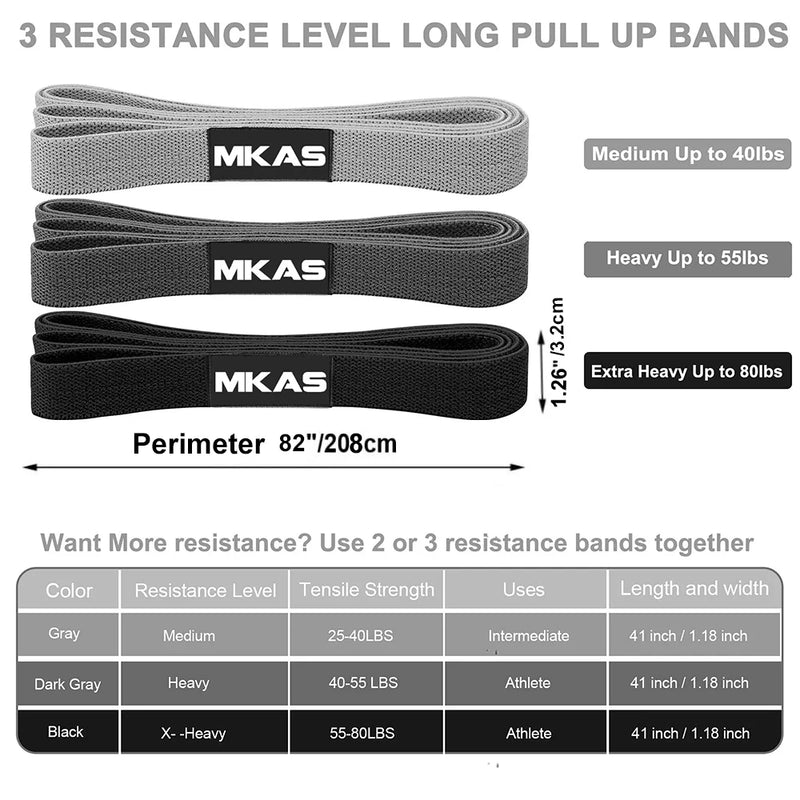 Long Resistance Elastic Band Set for Yoga