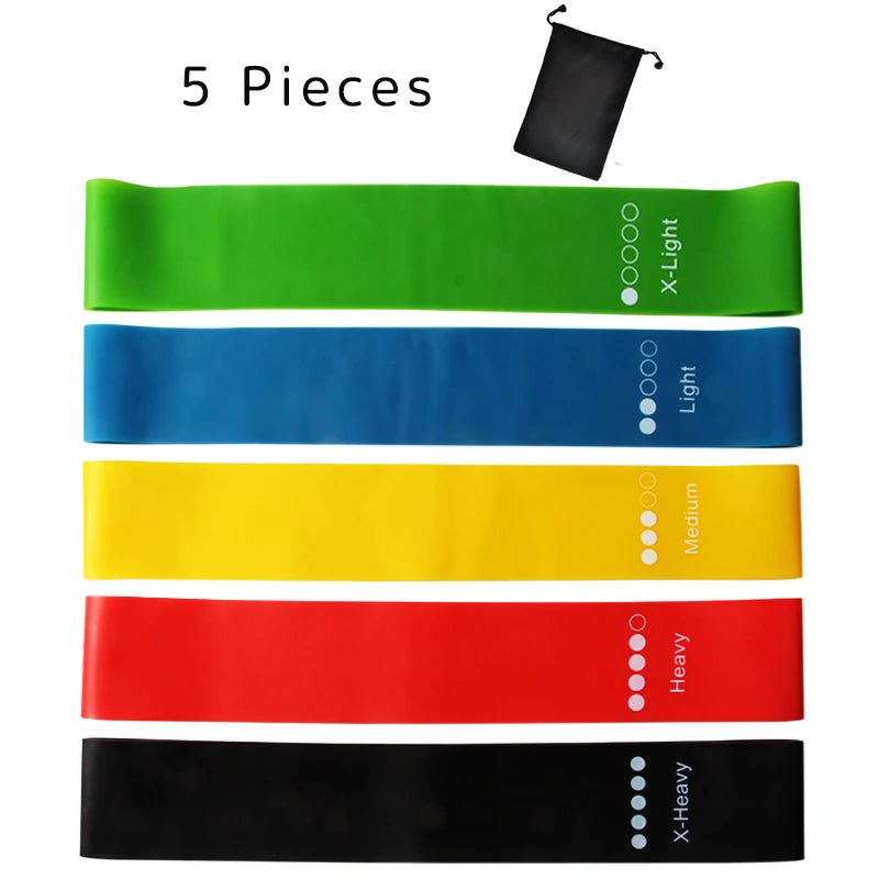 Yoga and Strength Training Rubber Band Sets