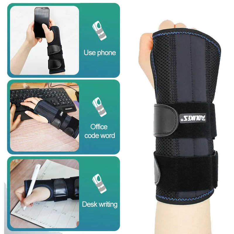 Carpal Tunnel Relief Wrist Brace - Adjustable Support