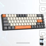 Mechanical Dual Mode Bluetooth Keyboard for PC - PS4 - Xbox
