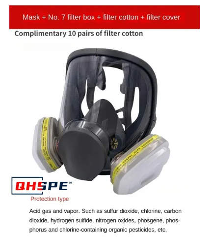 Anti-Fog Gas Mask 6800