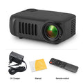 A2000 MINI Projector Home Cinema Theater Portable 3D LED Video Projectors Game Laser Beamer 4K 1080P Via HD Port Smart TV BOX - SANTARELLA