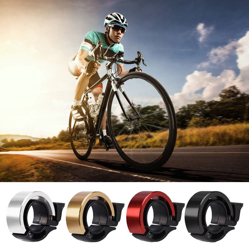 Aluminum Alloy Bicycle Bell For Children Adults Moutain Bike Universal Bike Horn Ring Sound Alarm Accessories For Safety Cycling - SANTARELLA