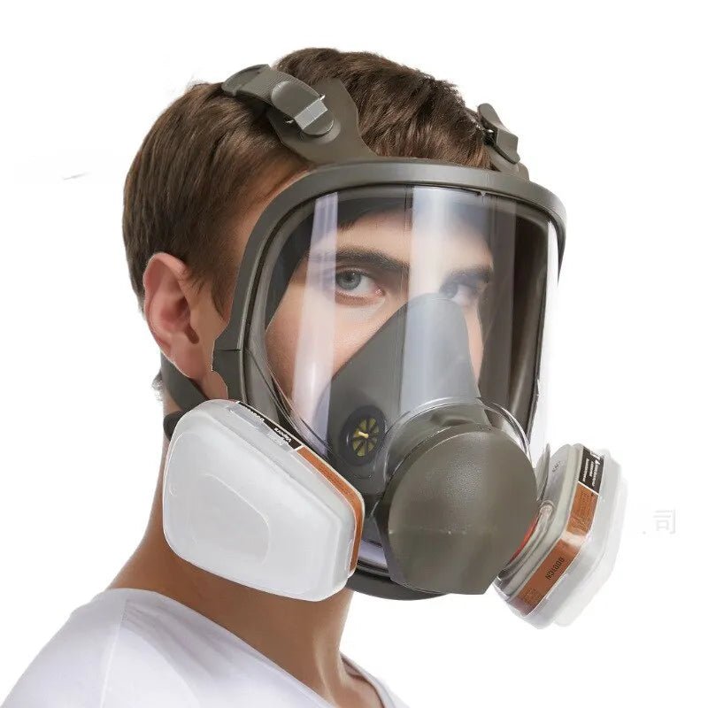 Anti-Fog 6800 Gas Mask Industrial Painting Spraying Respirator Safety Work Filter Dust Proof Full Face Formaldehyde Protection - SANTARELLA