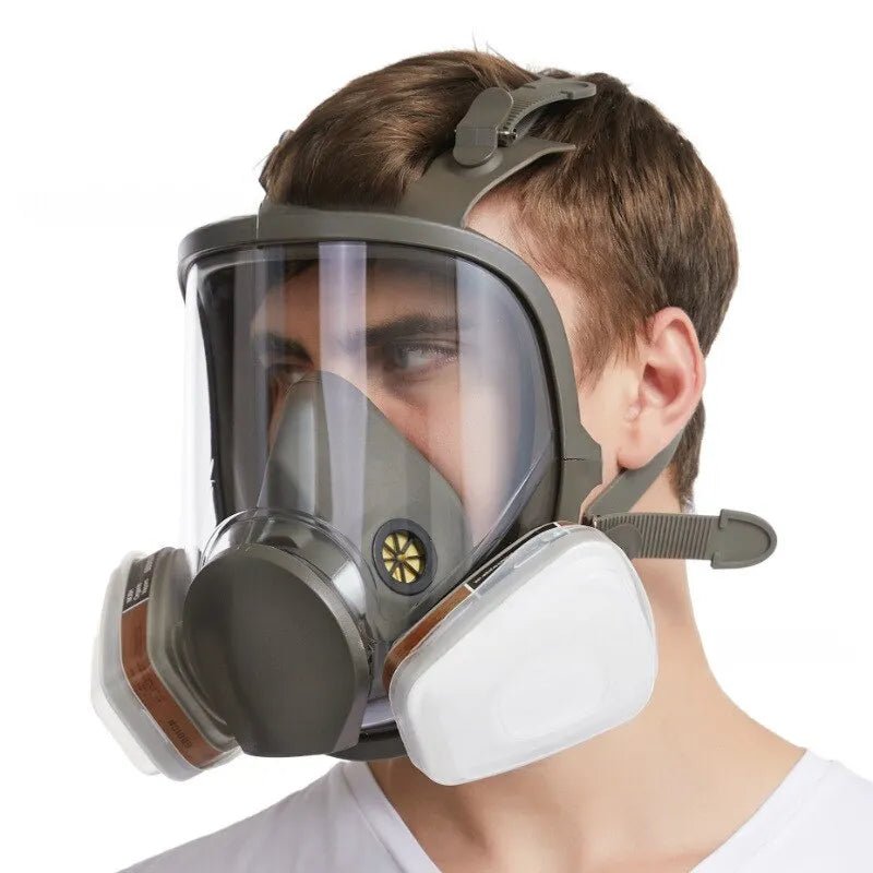 Anti-Fog 6800 Gas Mask Industrial Painting Spraying Respirator Safety Work Filter Dust Proof Full Face Formaldehyde Protection - SANTARELLA