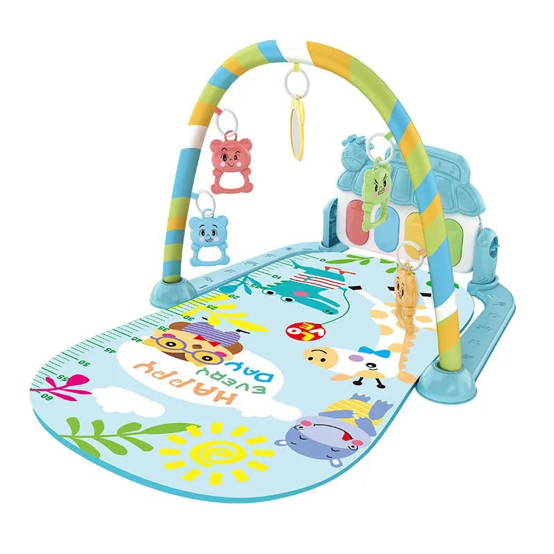 Baby Fitness Stand Toys Baby Music Foot Piano Newborn Piano Crawling Pad - SANTARELLA