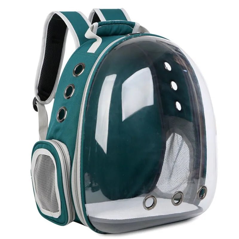 Cat Pet Carrier Backpack Transparent Capsule Bubble Pet Backpack Small Animal Puppy Kitty Bird Breathable Pet Carrier for Travel - SANTARELLA