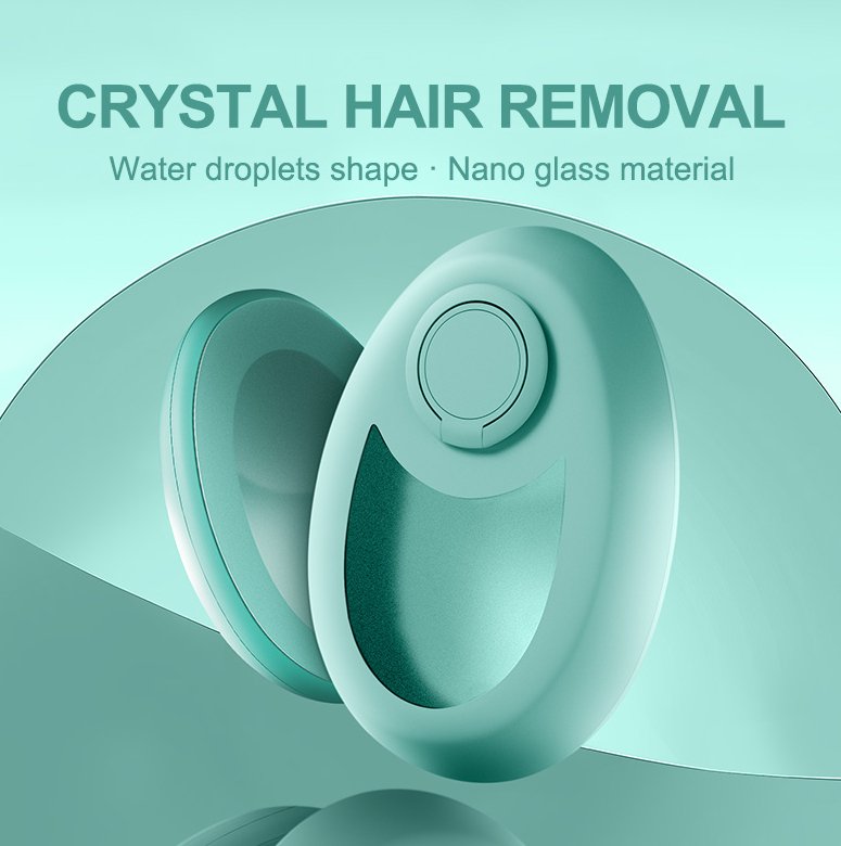 CJEER Upgraded Crystal Hair Removal Magic Crystal Hair Eraser For Women And Men Physical Exfoliating Tool Painless Hair Eraser Removal Tool For Legs Back Arms - SANTARELLA