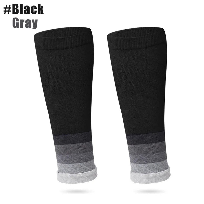 Compression Sleeves Running Leg Compression Sleeve 20-30mmHg Compression Socks for Shin Splint For Men Women - SANTARELLA