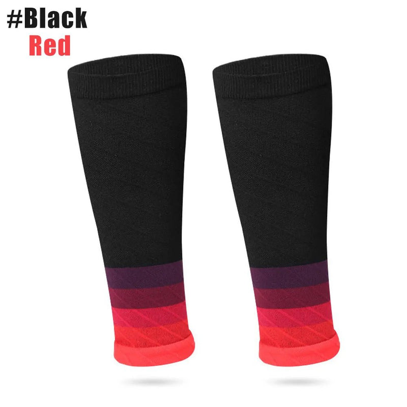 Compression Sleeves Running Leg Compression Sleeve 20-30mmHg Compression Socks for Shin Splint For Men Women - SANTARELLA