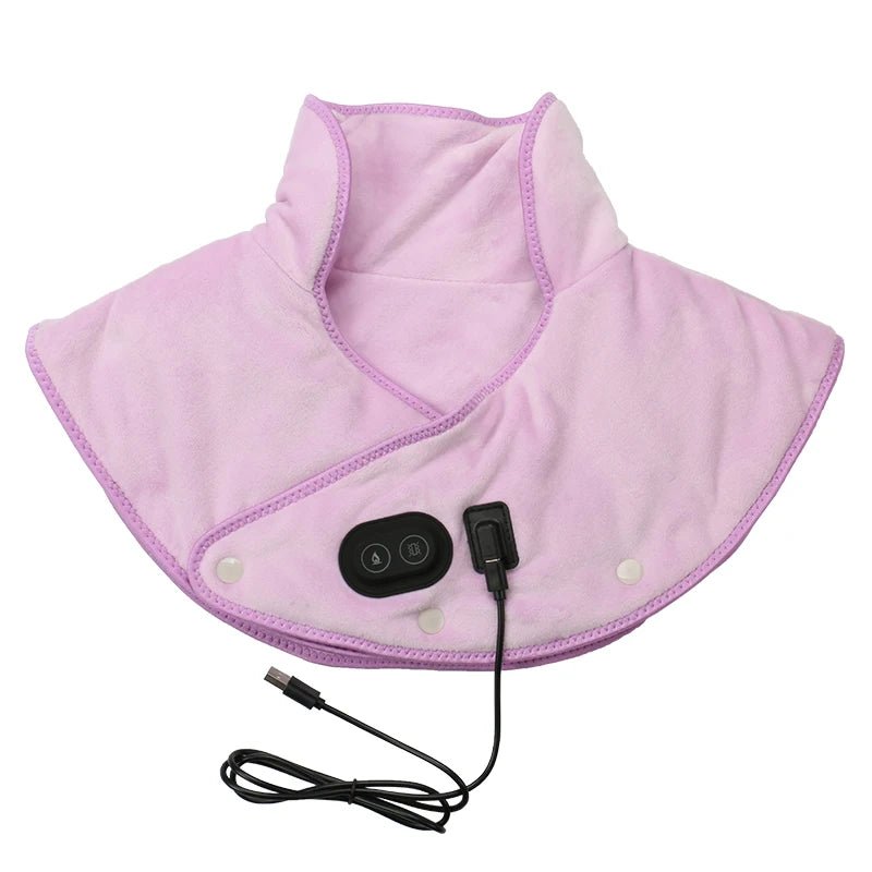 Electric Heating shoulder Pad USB Heated Neck Wrap For health care tool Neck Massager Brace Cramps Pain Relief Relieve Fatigue - SANTARELLA