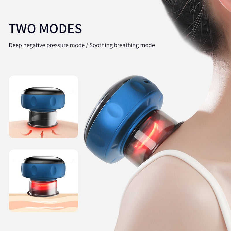 Electric Vacuum Cupping Massage Body Cups Anti-Cellulite Therapy Massager For Body Electric Guasha Scraping Fat Burning Slimming - SANTARELLA