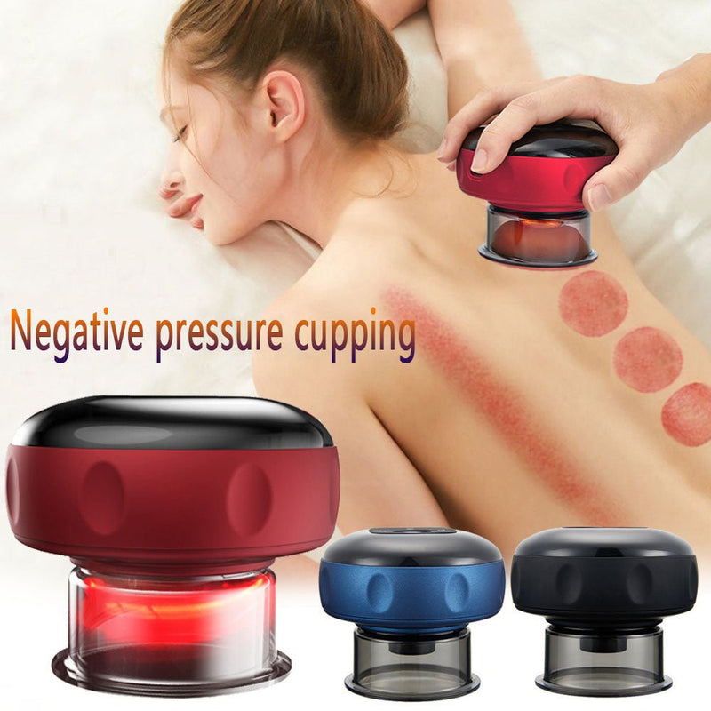 Electric Vacuum Cupping Massage Body Cups Anti-Cellulite Therapy Massager For Body Electric Guasha Scraping Fat Burning Slimming - SANTARELLA