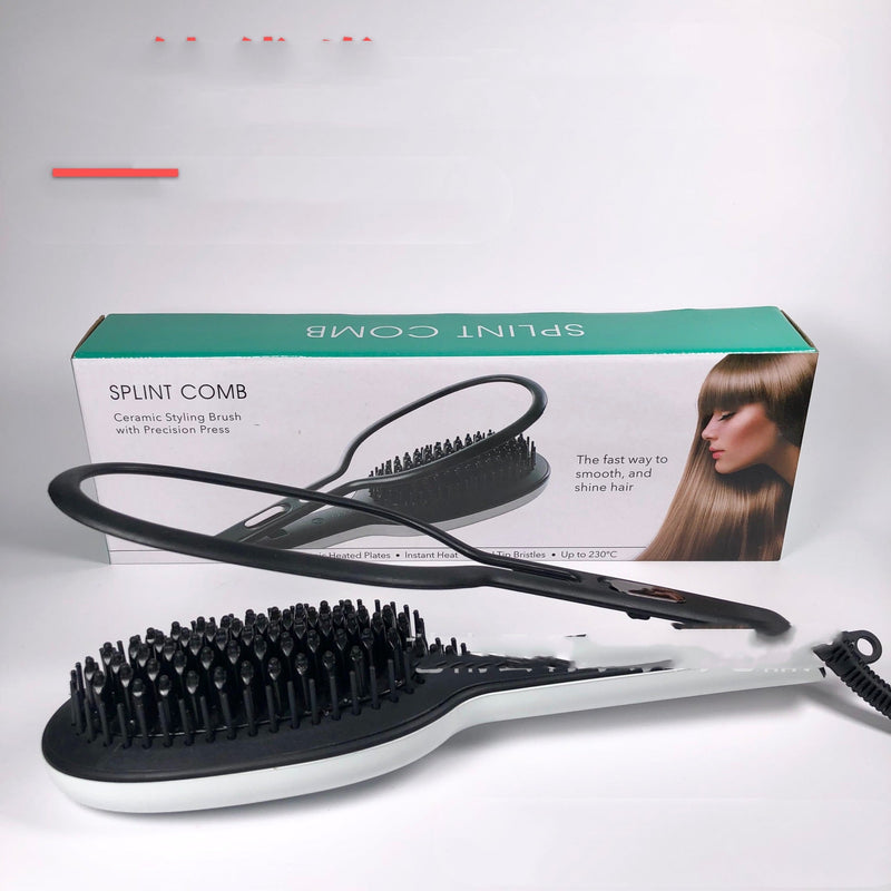 Explosive Style Hairdresser Splint Straight Hair Comb - SANTARELLA