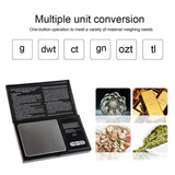 Jewelry Mini Stainless Steel Electronic Scale Digital Pocket Scale Gold Gram Balance Weight Scale Portable Pocket Scale - SANTARELLA