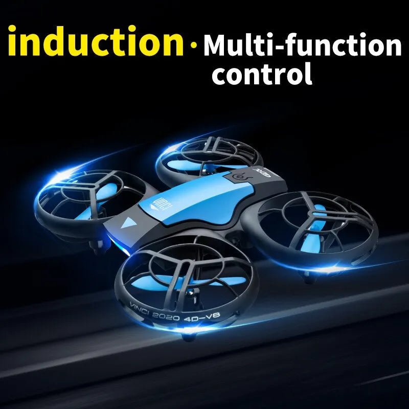 Mini Drone 4k Profession HD Wide Angle Camera 1080P WiFi FPV Drone Camera Height Keep Drones Camera Helicopter Toys - SANTARELLA