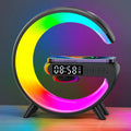 Multifunction Wireless Charger Pad Stand Speaker TF RGB Night Light 15W Fast Charging Station for iPhone Samsung Xiaomi Huawei - SANTARELLA