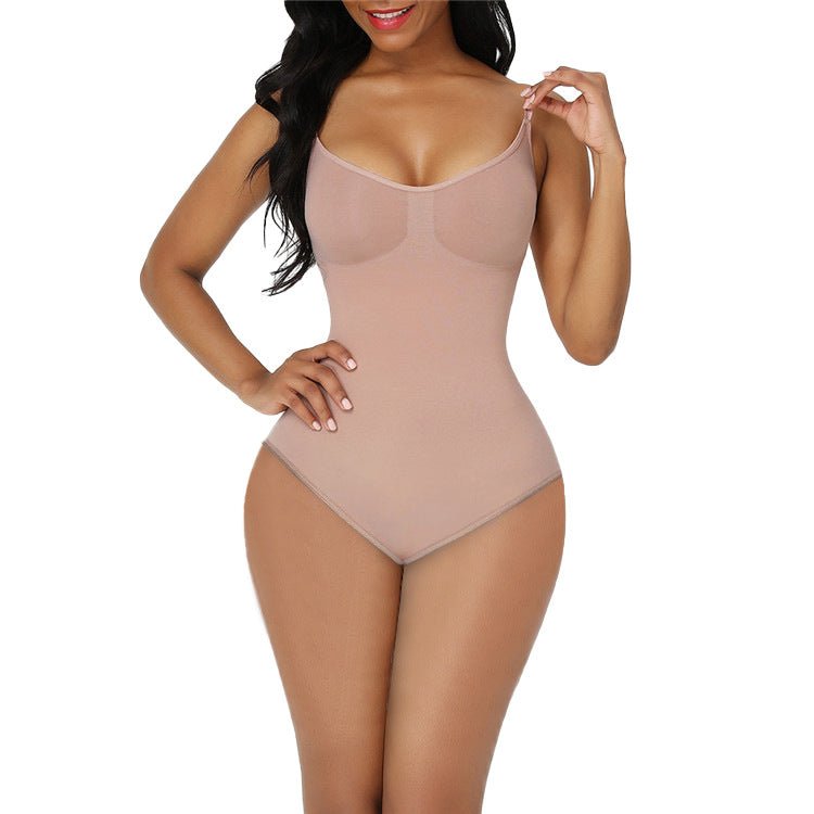 Nylon Upgraded Slimming Corset Seamless One-piece Waist Girdling Belly Contraction Hip Lifting - SANTARELLA