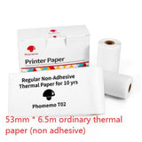 Portable Mini Thermal Label Printer Home Photo Printer Student Wrong Question Printer Bluetooth Mini Label Printer Price Tag - SANTARELLA