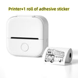 Portable Mini Thermal Label Printer Home Photo Printer Student Wrong Question Printer Bluetooth Mini Label Printer Price Tag - SANTARELLA