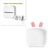 Portable Mini Thermal Label Printer Home Photo Printer Student Wrong Question Printer Bluetooth Mini Label Printer Price Tag - SANTARELLA