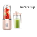 Portable Small Electric Juicer Stainless Steel Blade Cup Juicer Fruit Automatic Smoothie Blender Kitchen Tool - SANTARELLA