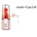 Portable Small Electric Juicer Stainless Steel Blade Cup Juicer Fruit Automatic Smoothie Blender Kitchen Tool - SANTARELLA