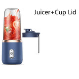 Portable Small Electric Juicer Stainless Steel Blade Cup Juicer Fruit Automatic Smoothie Blender Kitchen Tool - SANTARELLA