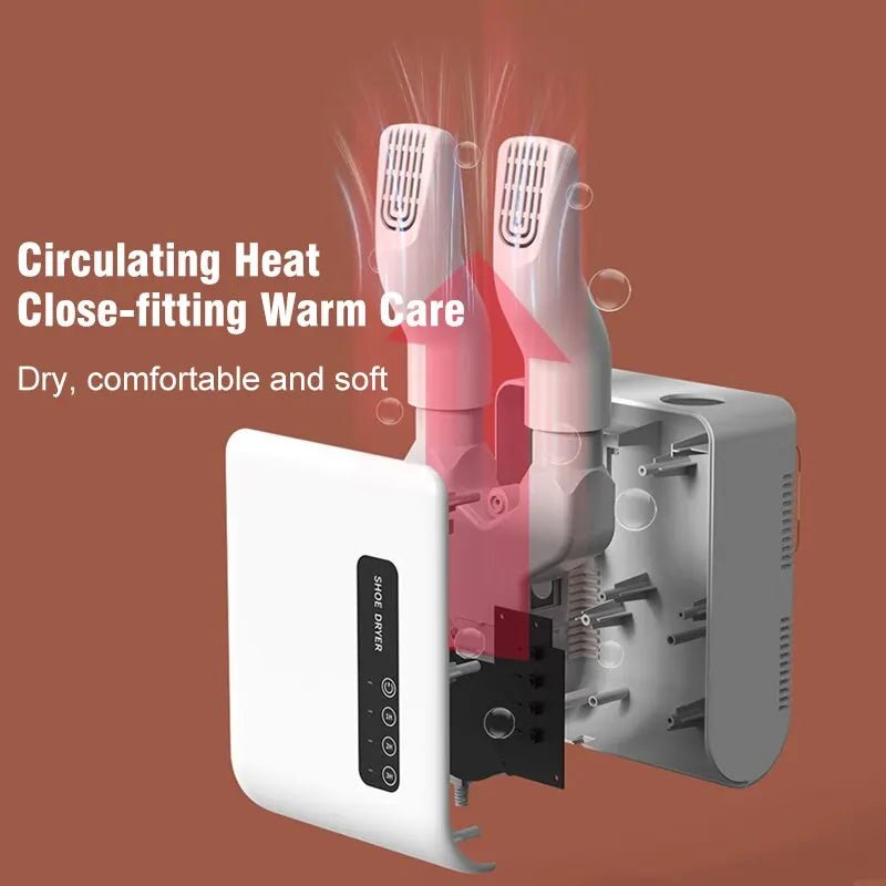 Shoes Dryer Bake Shoe Gloves Drying Machine Sterilizer Boots Drier Foot Protector Odor Deodorant Heater Shoe Dryer - SANTARELLA