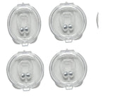 Silicone Magnetic Anti Snore Stop Snoring Nose Clip Sleep Tray Sleeping Aid Apnea Guard Night Device - SANTARELLA