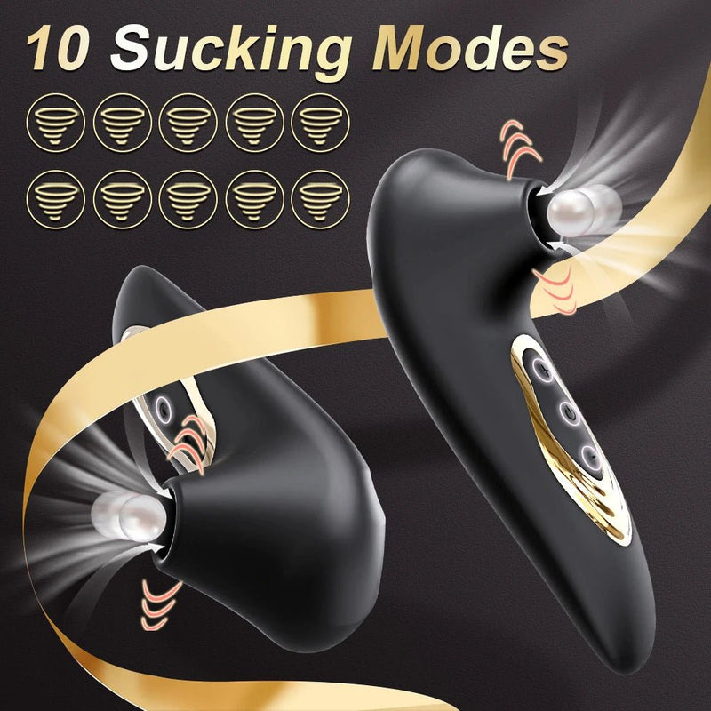 Sucker Clitoris Powerful Sucking Vibrator Female Clit Nipple Oral Vacuum Stimulator Massager Sex Toys Adults Goods for Women - SANTARELLA