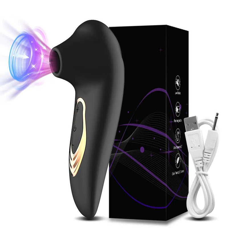 Sucker Clitoris Powerful Sucking Vibrator Female Clit Nipple Oral Vacuum Stimulator Massager Sex Toys Adults Goods for Women - SANTARELLA