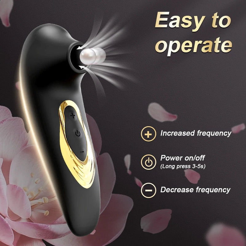 Sucker Clitoris Powerful Sucking Vibrator Female Clit Nipple Oral Vacuum Stimulator Massager Sex Toys Adults Goods for Women - SANTARELLA