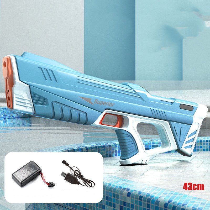 Summer Full Automatic Electric Water Gun Toy Induction Water Absorbing High-Tech Burst Water Gun Beach Outdoor Water Fight Toys - SANTARELLA