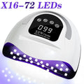 Upgrade Big Power 320W 72LEDs UV LED Lamp for Nails With Four Timer Memory Function Lamp for Gel Polish Drying Lamp for Manicure - SANTARELLA