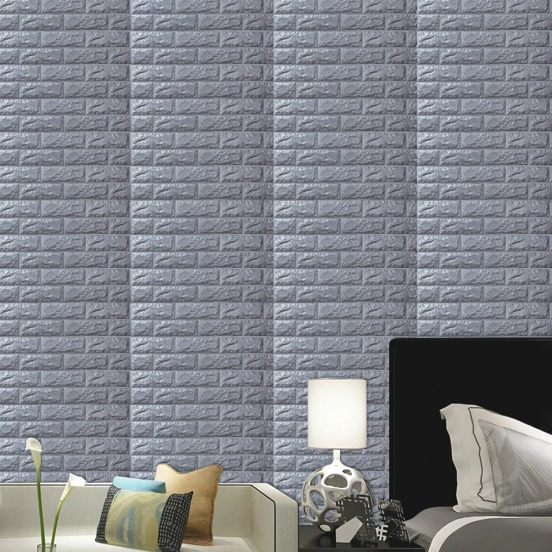 Wall Sticker Imitation Brick Bedroom Christmas Home Decoration Waterproof Self Adhesive Wallpaper For Living Room - SANTARELLA