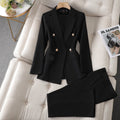 Women's Suit Jacket Bell-bottom Pants Business Suit - SANTARELLA